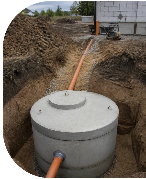 Монтаж бетонного септика в Щекине от 15438 р. | АПаруса-Екн